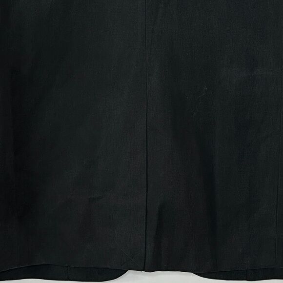 Everlane The 80's Blazer in Black 3 Button Front Long Sleeve Women's Size 00 NWT - Picture 7 of 11